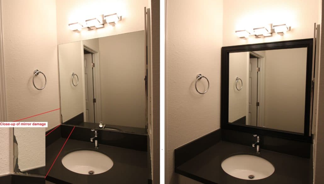What To Do About Black Edges On Mirrors, How To Dispose Of Old Bathroom Mirrors
