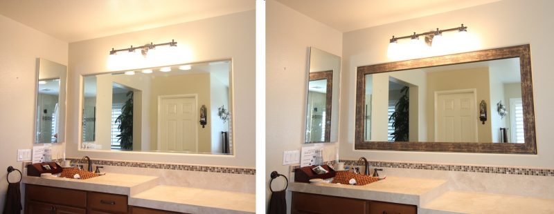 Bathroom Mirror Frames, Bathroom Mirror Frames Ideas