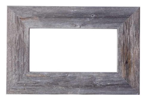 American Barn Mirror Frame in Gray