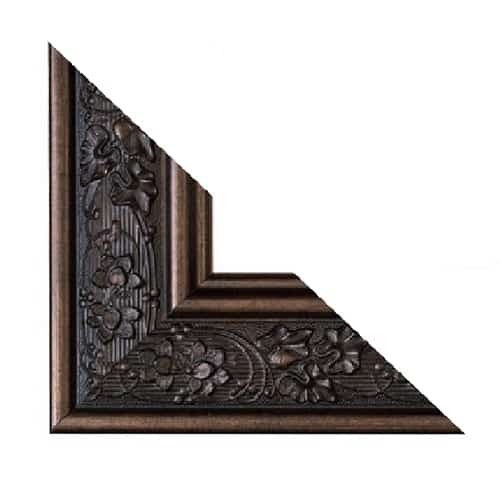 Verona Style Mirror Frame in Bronze Brown