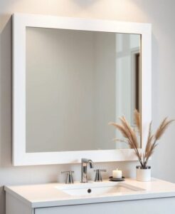 Read more about the article Mirror Molding – The Easy Upgrade to Boring Bathrooms!