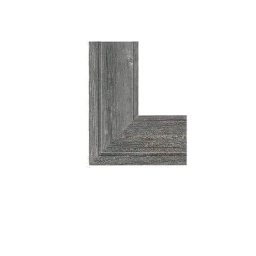 American Barn Gray Oak Mirror Frame