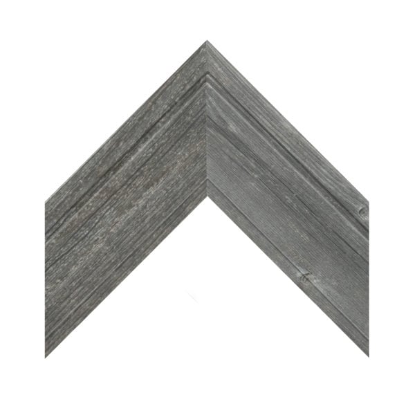 American Barn Gray Oak Mirror Frame