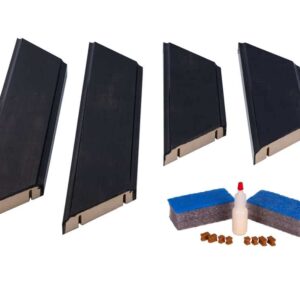 Hudson Walnut Espresso Mirror Frame
