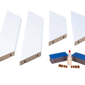 Liquid White Mirror Frame
