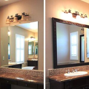Le Flore Mirror Frame in Bronze Brown