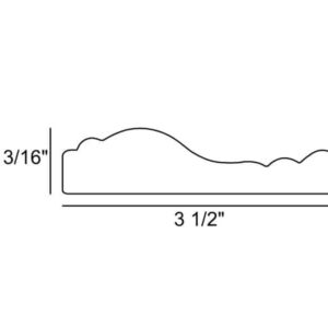 Sonoma mirror frame style dimensions.