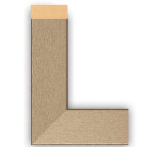 Sunlit Steel Mirror Frame