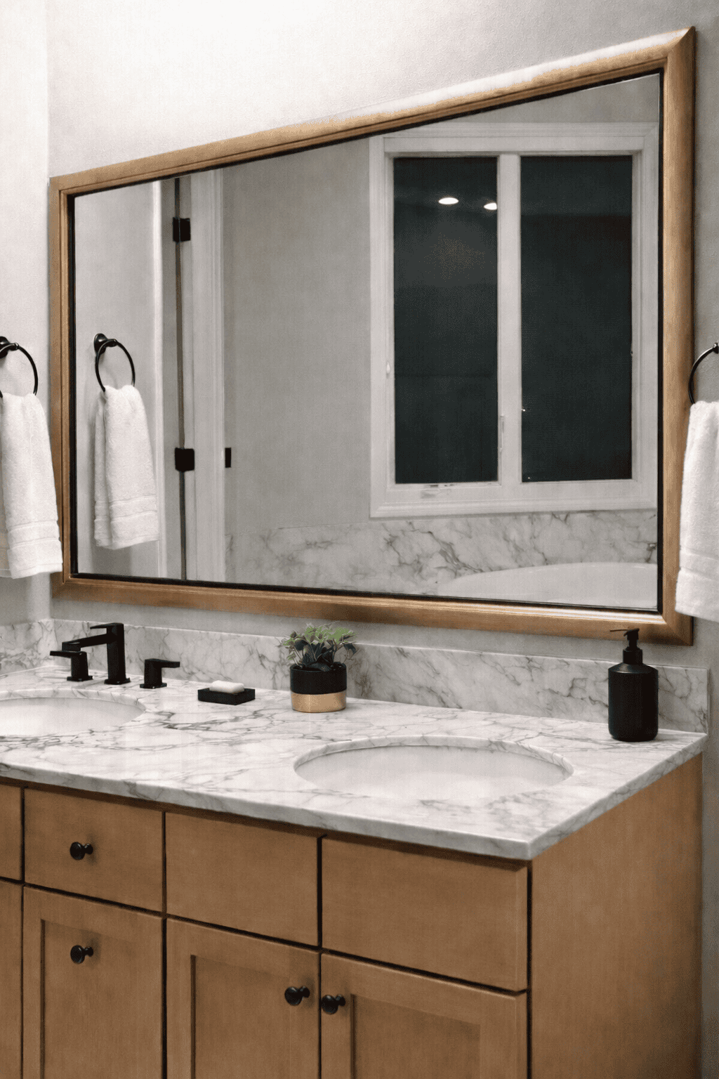 antique fold mirror frame