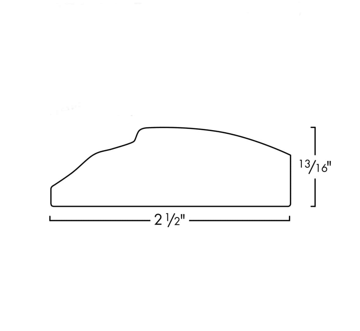 antique frame profile