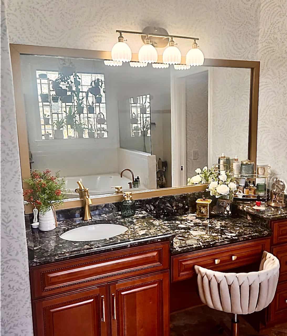 Gilded Gold Mirror Frame